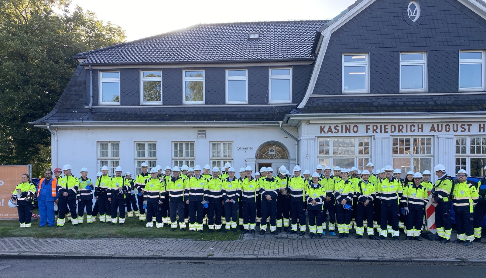 Plant tour of Glencore Nordenham Metall GmbH